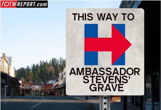 Hillary - Benghazi grave.jpg